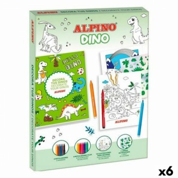Задание для ручных действий Alpino Dino (6 штук)