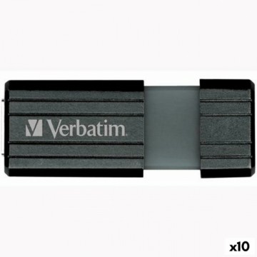 USB Zibatmiņa Verbatim PinStripe Melns 64 GB