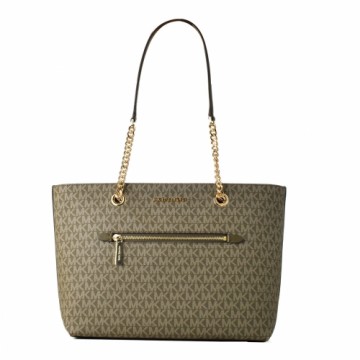 Sieviešu Rokassoma Michael Kors Jet Set Zaļš 30 x 27 x 13 cm