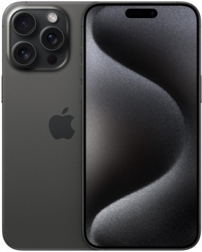 APPLE iPhone 15 Pro Max 256GB MU773 Black Titanium EU