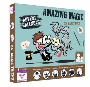 PURPLE COW advent calendar Amazing Magic, 8329