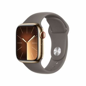 Умные часы Apple Watch Series 9 Коричневый Позолоченный 1,9" 41 mm