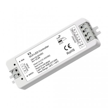 Skydance V3 LED Controller for RGB, 12-24V, 3x 4A