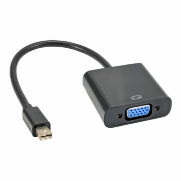 Mini DisplayPort uz VGA Adapters Akyga AK-AD-39 Melns 15 cm