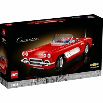 Playset Lego Icons: Corvette 10321 1210 Daudzums 14 x 10 x 32 cm