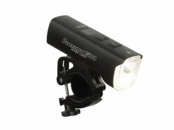 Author Head light PROXIMA 1500 lm / HB 22-38 mm USB Alloy  (black)