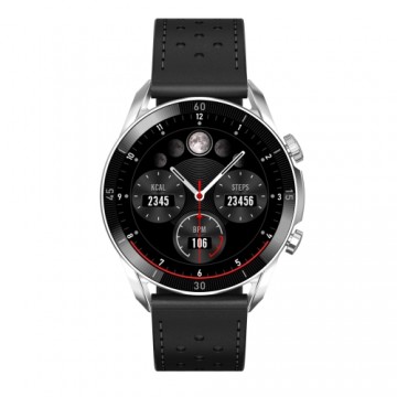 Garett Smartwatch V10 Leather AMOLED / Bluetooth / IP68 / Backlit display / Sports modes Viedpulkstenis