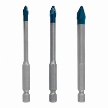 Набор сверл BOSCH Expert Hex-9 Hardceramic 2608900595 Ø 5 mm Ø 6 mm Ø 8 mm 3 Предметы