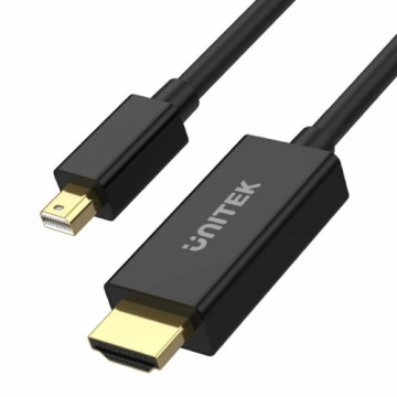 Mini Display Port uz HDMI Adapteris Unitek V1152A Melns 2 m