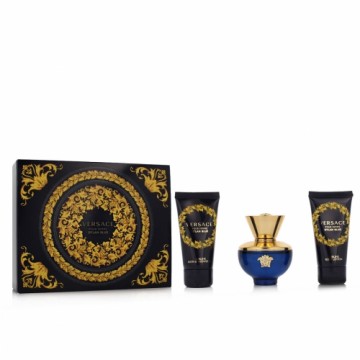 Женский парфюмерный набор Versace EDP Dylan Blue 3 Предметы