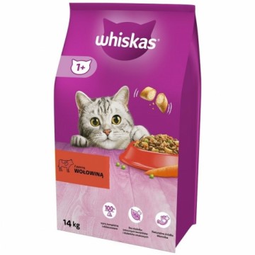 Kaķu barība Whiskas 5900951014345 Pieaugušais Teļa gaļa 14 Kg