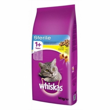 Корм для котов Whiskas STERILE Для взрослых Курица 14 Kg