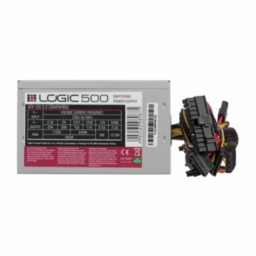 Strāvas padeve Modecom ZAS-LOGI-LC-500-ATX-PFC ATX 500 W