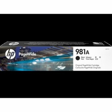 Картридж с оригинальными чернилами HP Cartucho original HP PageWide 981A negro Чёрный