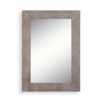 Настенное зеркало Versa Древесина павловнии Зеркало 2 x 76 x 54 cm
