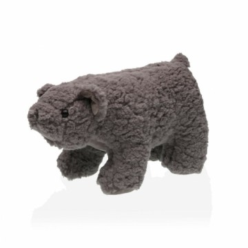 Door stop Versa Grey Bear Textile 12 x 18 x 29 cm