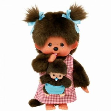 Pūkaina Rotaļlieta Bandai Monchhichi Maman & Baby plush 20 cm