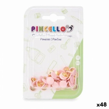 Pincello Kancelejas piespraudes Daudzkrāsains Metāls (48 gb.)