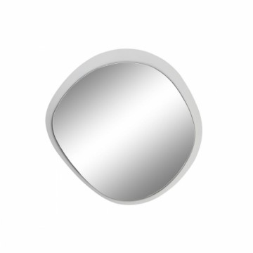 Sienas spogulis Home ESPRIT Balts Metāls spogulis Urbāns 64 x 4,5 x 62 cm