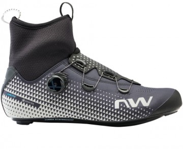 Velo apavi Northwave Celsius R Arctic GTX Road carbon grey-reflective-43