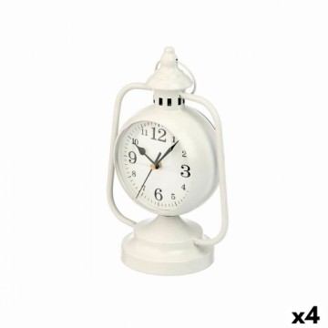 Gift Decor Настольные часы Светильник Белый Металл 17 x 25 x 11,3 cm (4 штук)