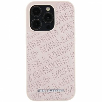 Karl Lagerfeld KLHCP15MPQKPMP iPhone 15 Plus 6.7" różowy|pink hardcase Quilted K Pattern