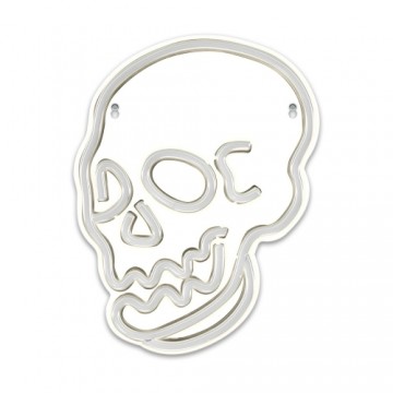 Neon PLEXI LED SKULL white FPNE07 Forever Light