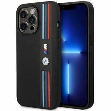 Etui BMW BMHCP14L22PPMK iPhone 14 Pro 6,1" czarny|black Tricolor M Collection