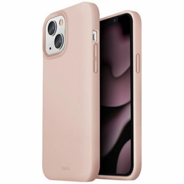 UNIQ etui Lino iPhone 13 6,1" różowy|blush pink
