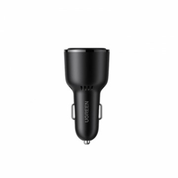 Ugreen car charger 2x USB Type C | 1x USB 69W 5A Power Delivery Quick Charge black (20467)