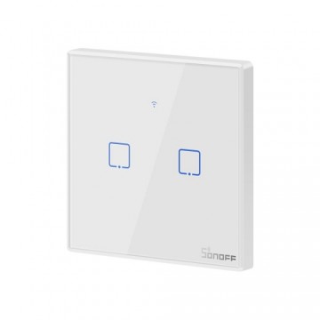 Smart Switch WiFi + RF 433 Sonoff T2 EU TX (2-channel)