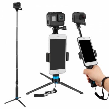Selfie stick | tripod Telesin for sport cameras (GP-MNP-090-S)