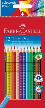 Цветные карандаши  Faber-Castell Grip 2001 12 цветов