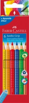 Цветные карандаши Faber-Castell Jumbo Grip 6 цветов