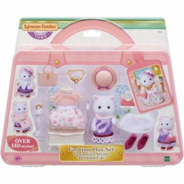 Savienotas Figūras Sylvanian Families The Fashion Suitcase And Big Sister Persian Cat