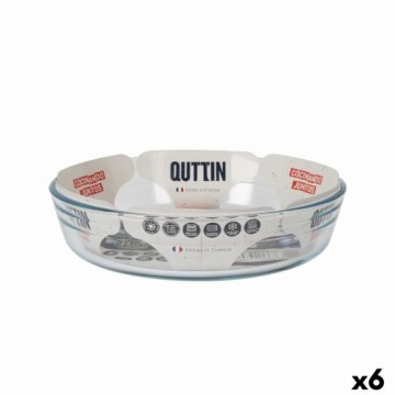 Форма для выпечки Quttin   Cтекло 1,7 L ø 23 x 5,3 cm (6 штук)