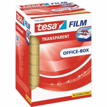 tesafilm transparent, 8 Rollen, 19mm, Office Box, Klebeband