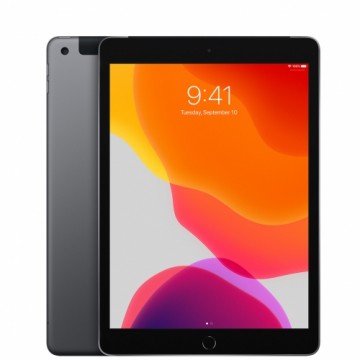 Apple iPad 7 10.2" 32GB WiFi + Cellular - SPACE GRAY (Atjaunināts, stāvoklis Ļoti labi)