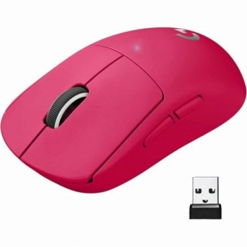 Pele Logitech  G PRO X SUPERLIGHT 2 LIGHTSPEED Rozā Fuksīns