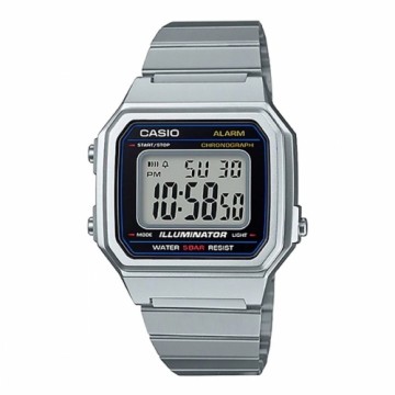 Unisex Pulkstenis Casio B650WD-1AEF Melns Sudrabains (Ø 41 mm)