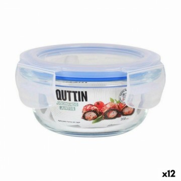 Hermētiska Pusdienu Kastīte Quttin Apaļa 200 ml (12 gb.)