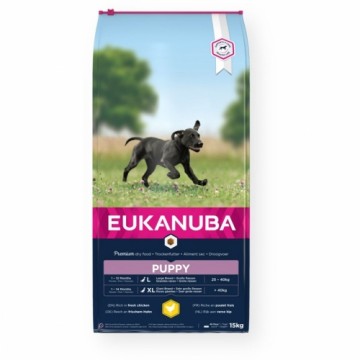 Fodder Eukanuba Puppy Kid/Junior Chicken 15 kg