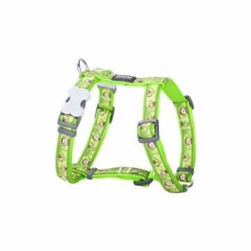 Упряжь для собак Red Dingo STYLE MONKEY LIME GREEN 36-54 cm 30-48 cm