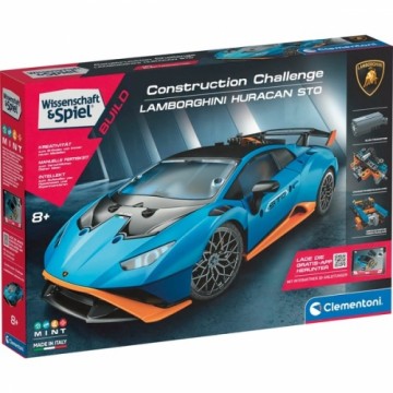 Clementoni Construction Challenge - Lamborghini Huracan, Konstruktionsspielzeug