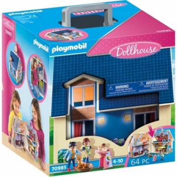 Playmobil 70985 Dollhouse Mitnehm-Puppenhaus, Konstruktionsspielzeug