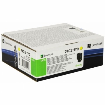 Тонер Lexmark 74C2HY0 Жёлтый