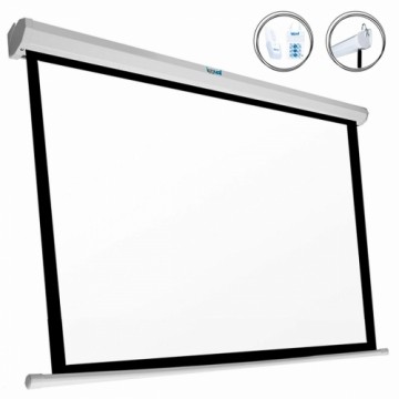 Panoramiskais elektroniskais ekrāns iggual PSIES243 110" (243 x 137 cm) Balts