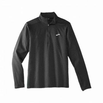 Vīriešu Krekls ar Garām Piedurknēm Brooks Dash 1/2 Zip 2.0 Melns