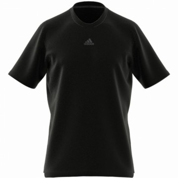 Men’s Short Sleeve T-Shirt Adidas Aeroready Black