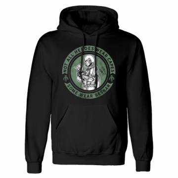 Men’s Hoodie The Mandalorian Wear Beskar Black